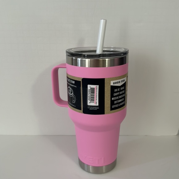 YETI Rambler 35 oz Mug with Straw Lid (Pink) - Picture 3 of 6